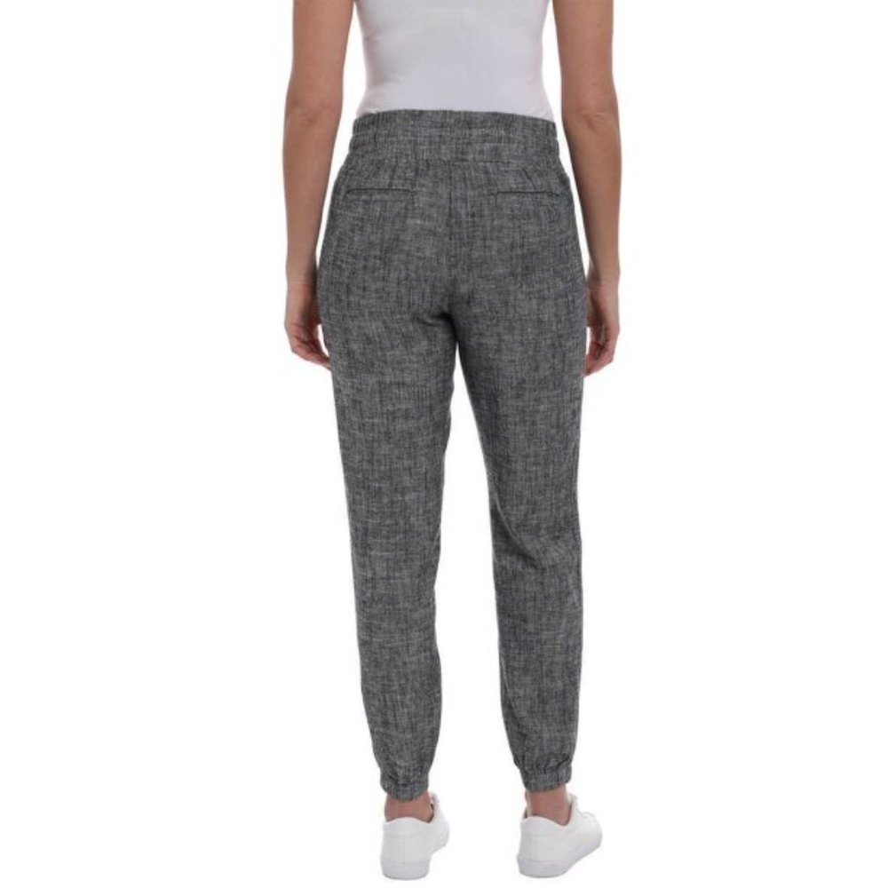 Briggs Linen Blend Jogger Pants - Picture 3 of 4